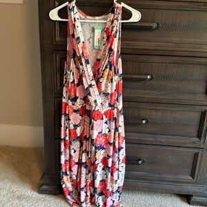 Never worn extra large coral dress from 41 Hawthorn